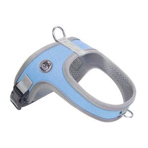 Blue “No-Pull” Mesh Dog Harness (Medium)